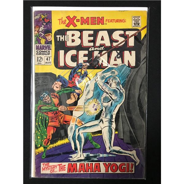 THE XMEN FEATURING THE BEAST AND ICE MAN #47 - MARVEL COMICS