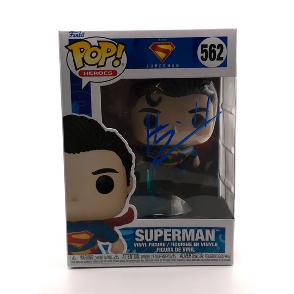 HENRY CAVILL SIGNED SUPERMAN FUNKO POP - KB COA