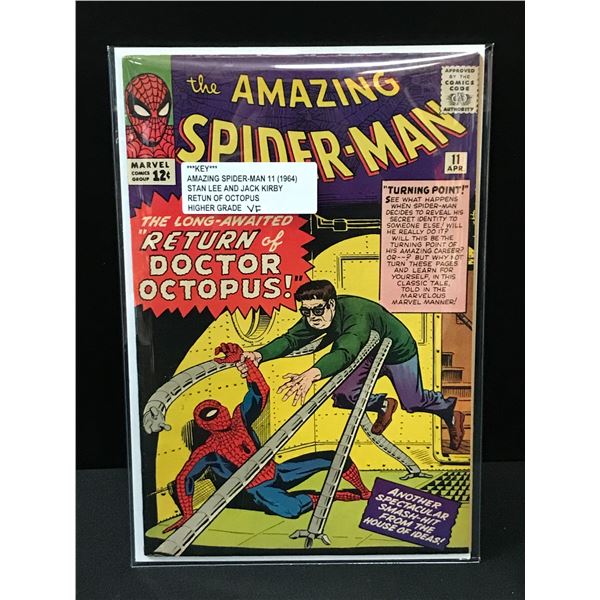 AMAZING SPIDERMAN #11 (1964) - MARVEL COMICS
