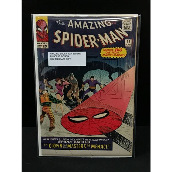 AMAZING SPIDERMAN #22 (1965) - MARVEL COMICS