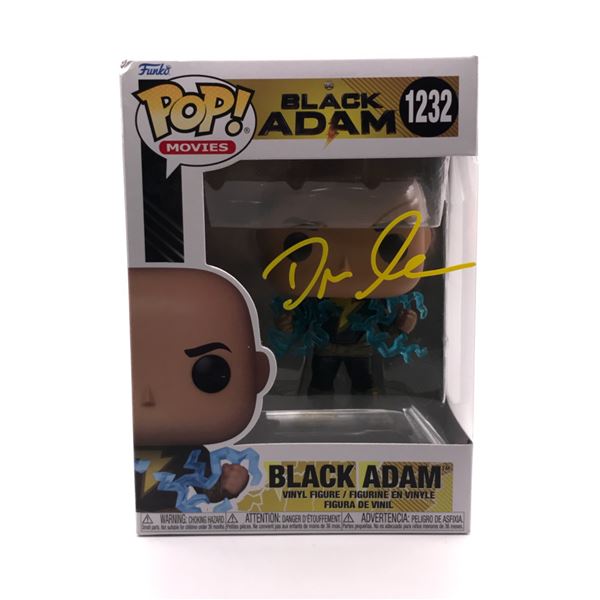 DWAYNE JOHNSON SIGNED BLACK ADAM FUNKO POP - KB COA