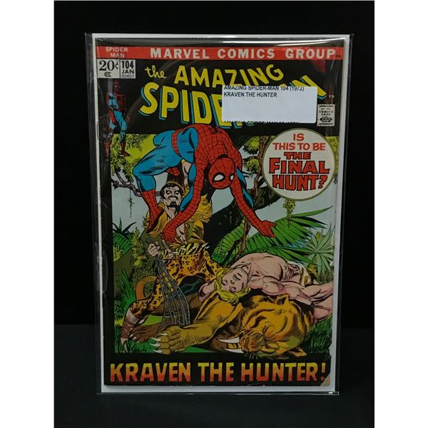THE AMAZING SPIDERMAN #104 (1972) - MARVEL COMICS