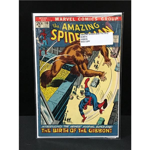 THE AMAZING SPIDERMAN #110 (1972) - MARVEL COMICS