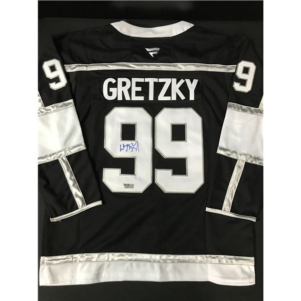 WAYNE GRETZKY SIGNED LOS ANGELES KINGS JERSEY - ACE COA