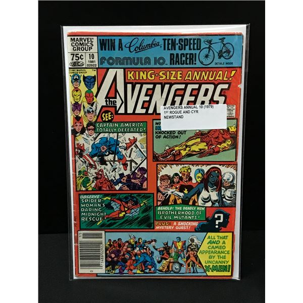 AVENGERS ANNUAL #10 (1979) 1ST APPEARANCE OF ROGUE - MARVEL COMICS