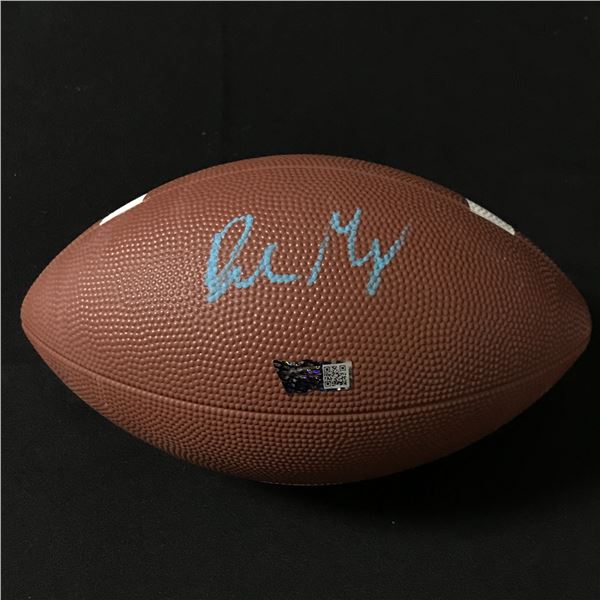 Drake Maye SIGNED FOOTBALL - ACE COA