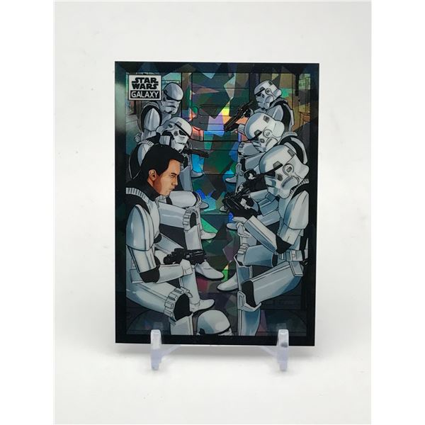 2022 TOPPS CHROME STAR WARS GALAXY REFRACTOR 78/150