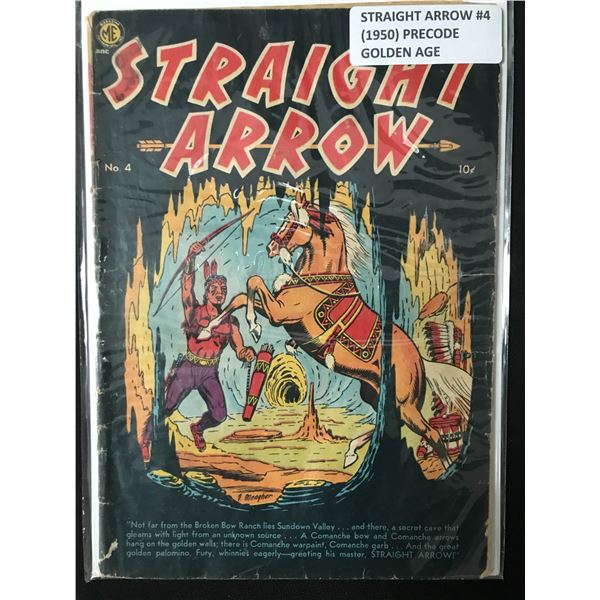 STRAIGHT ARROW #4 (1950) - ME COMICS