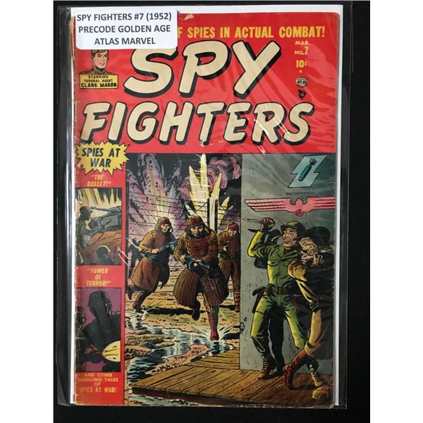 SPY FIGHTERS #7 (1952) - ATLAS COMICS