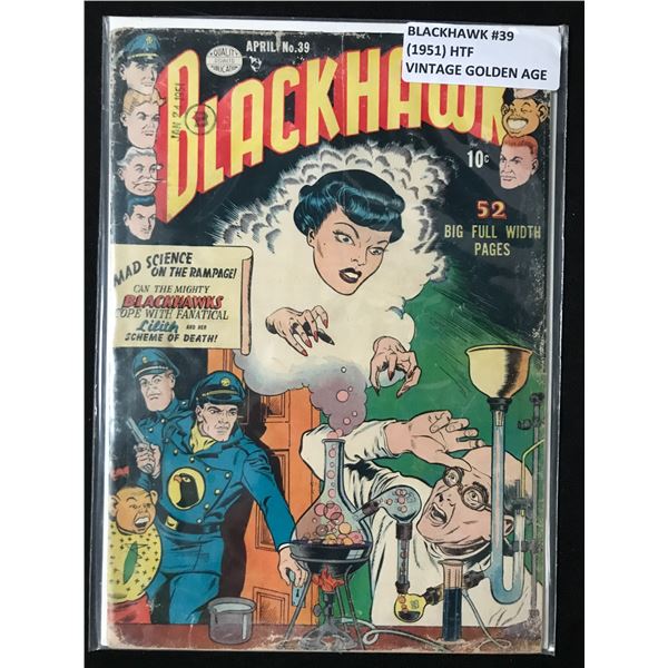 BLACKHAWK #39 (1951) - A QUALITY PUBLICATION