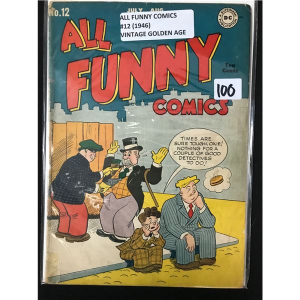 ALL FUNNY COMICS #12 (1946) - DC COMICS