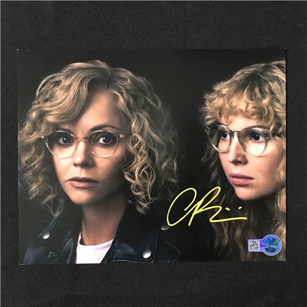 CHRISTINA RICCI SIGNED 8X10 YELLOWJACKETS - WWOC COA
