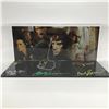 Image 2 : MULTI SIGNED LOTR  PRESENTATION PIECE BY SERKIS, WOOD, ASTIN, BLOOM AND RHYS DAVIES - WWOC COA