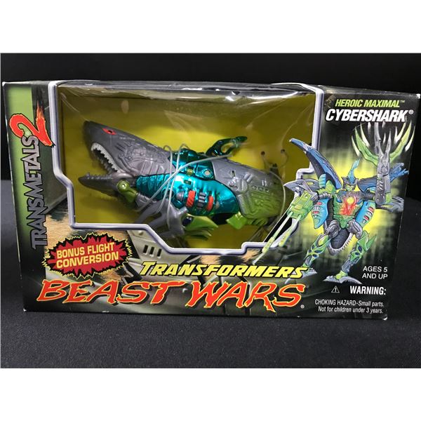 VINTAGE TRANSFORMERS TRANSMETAL 2 BEAST WARS CYBERSHARK NEW IN BOX