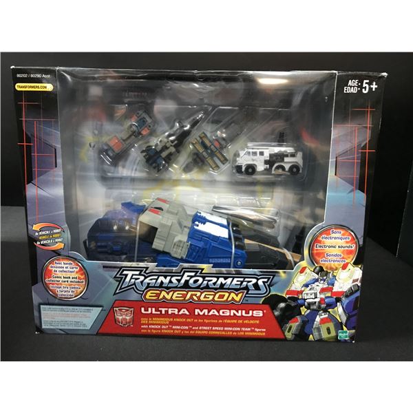 NEW IN BOX TRANSFORMERS ENERGON ULTRA MAGNUS
