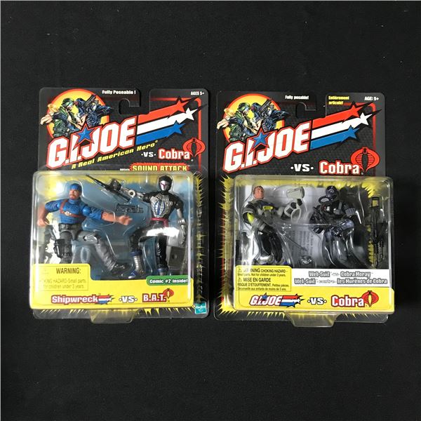 LOT OF 2 G.I JOE ACTIOM FIGURES NEW IN BOX