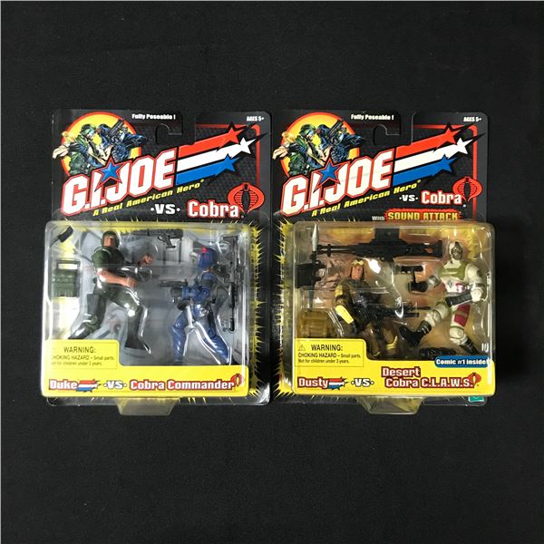 LOT OF 2 G.I JOE ACTIOM FIGURES NEW IN BOX