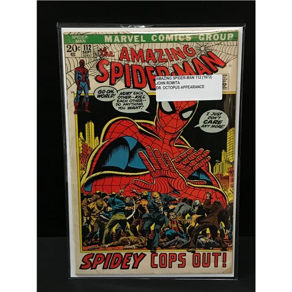 AMAZING SPIDERMAN #112 (1972) - MARVEL COMICS