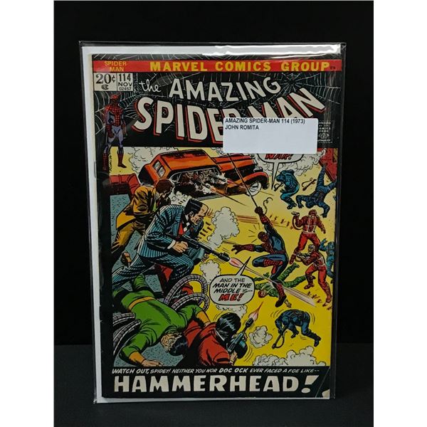 THE AMAZNG SPIDERMAN #114 (1973) - MARVEL COMICS