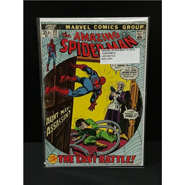 THE AMAZING SPIDERMAN #115 (1973) - MARVEL COMICS