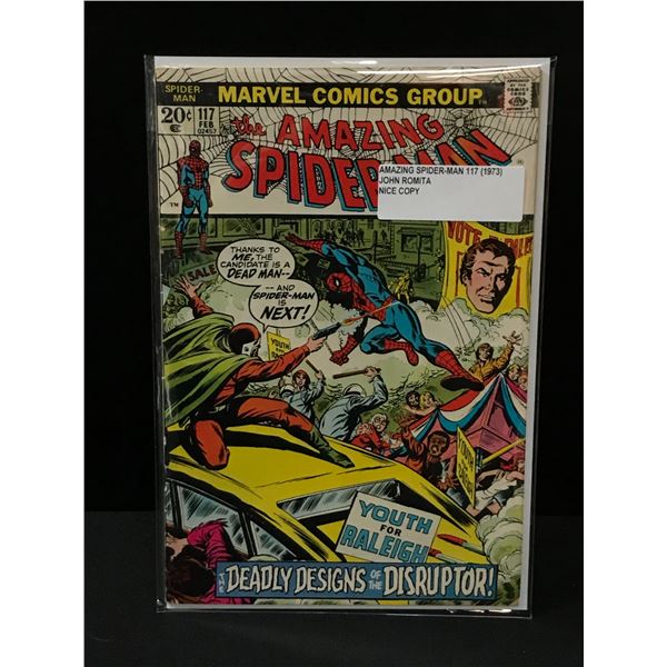 THE AMAZING SPIDERMAN #117 (1973) - MARVEL COMICS