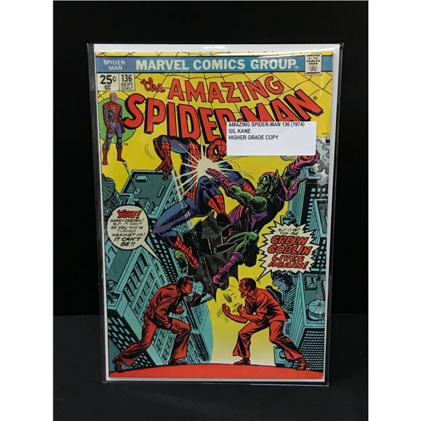 THE AMAZING SPIDERMAN #136 (1974) - MARVEL COMICS