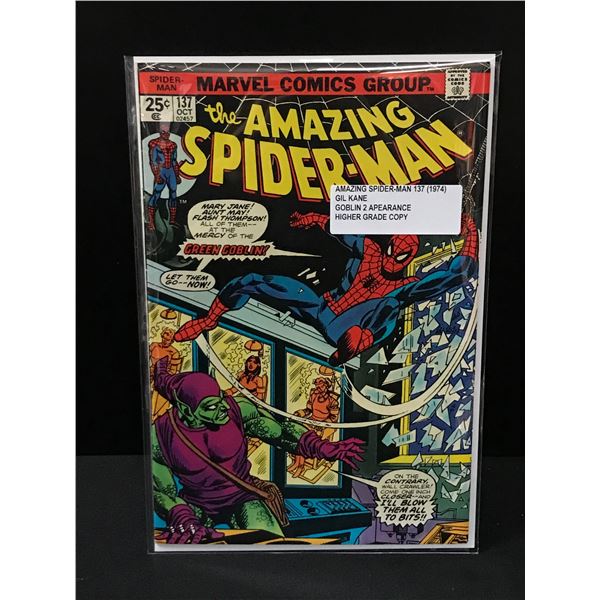 THE AMAZING SPIDERMAN  #137 (1974) - MARVEL COMICS