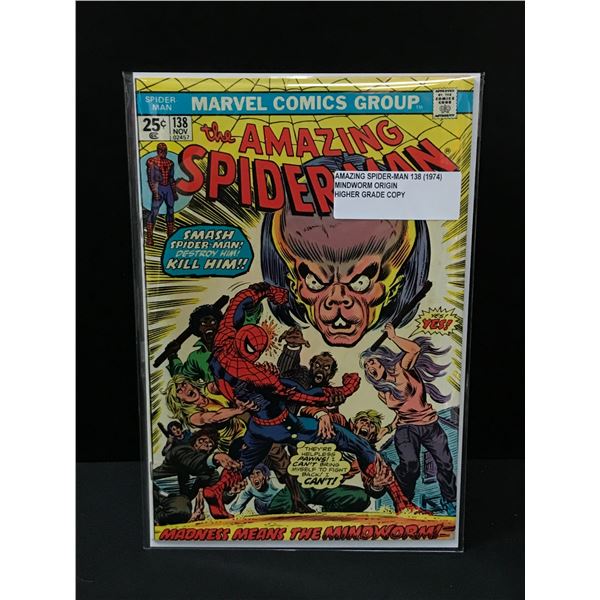 THE AMAZING SPIDERMAN #138 (1974) - MARVEL COMICS