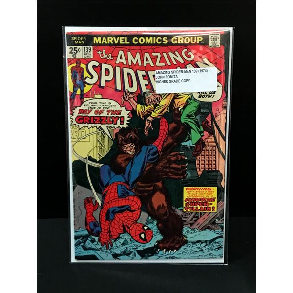 THE AMAZING SPIDERMAN #139 (1974) - MARVEL COMICS