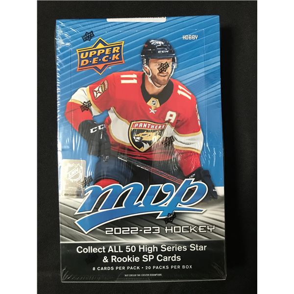 SEALED 2022-23 UPPER DECK MVP HOBBY BOX