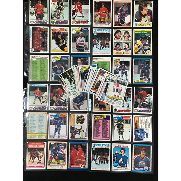 LOT OF LOOSE HOCKEY CARDS