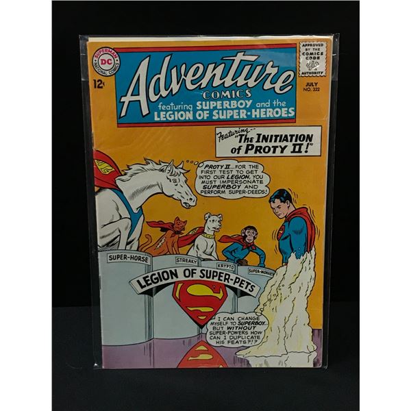DC COMICS NO.322 ADVENTURE COMICS