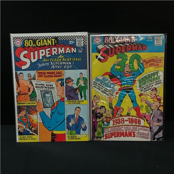 LOT OF 2 SUPERMAN COMICS (DC COMICS)