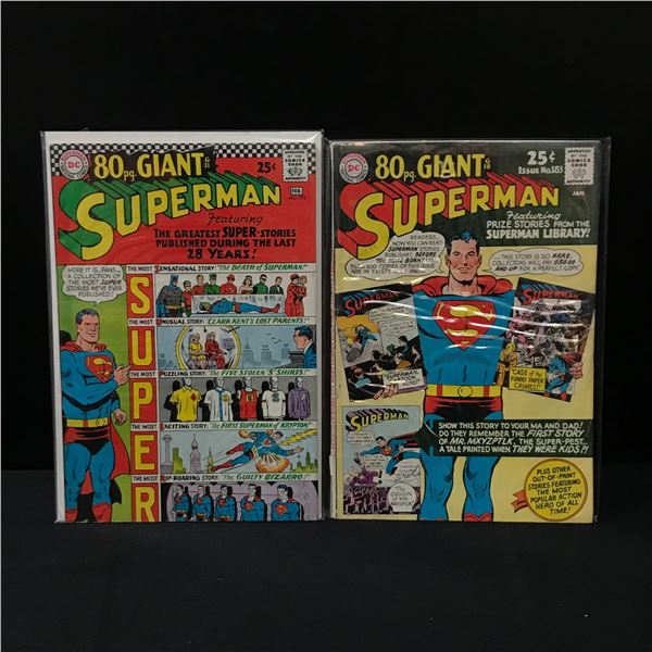 LOT OF 2 SUPERMAN COMICS (DC COMICS)