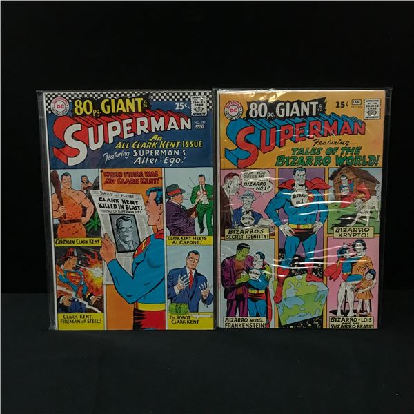 LOT OF 2 SUPERMAN COMICS (DC COMICS)
