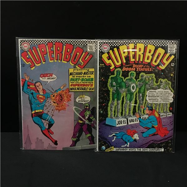 LOT OF 2 SUPERBOY COMICS NO.135 AND 136 (DC COMICS)