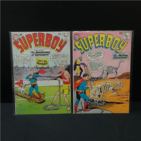 LOT OF 2 SUPERBOY COMICS NO. 110 AND 111 (DC COMICS)