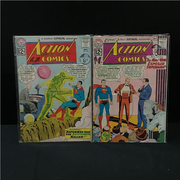 LOT OF 2 ACTION COMICS (DC COMICS)