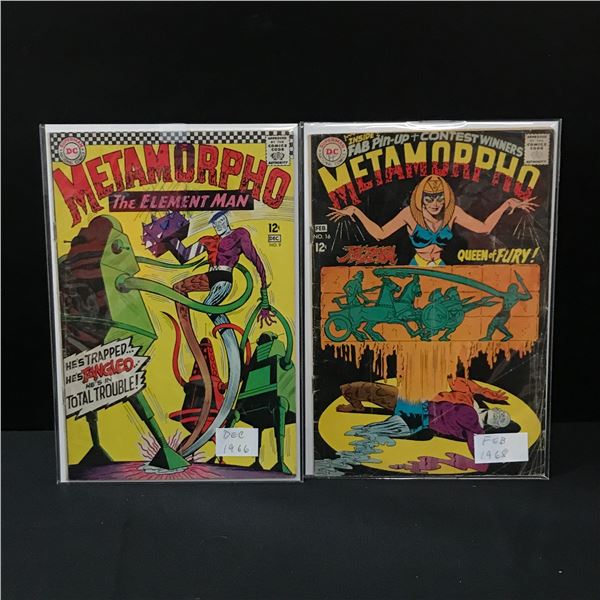 LOT OF METAMORPHO COMICS (DC COMICS)