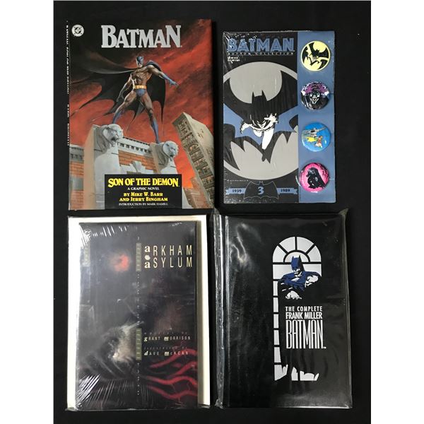 LOT OF 4 BATMAN COMICS (DC COMICS)