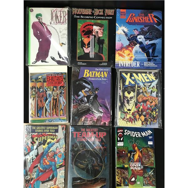 LOT OF 9 COMICS VARIOUS TITLES