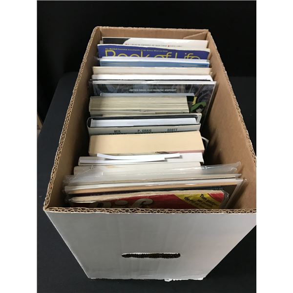 BOX OF ASSORTED BOOKS