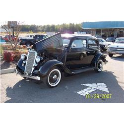 1935 FORD TUDOR COUPE FACTORY FLATHEAD