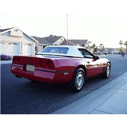 1986 CHEVROLET CORVETTE CONVT