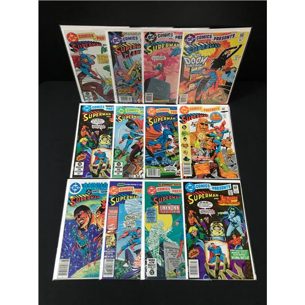LOT OF 12 DC COMICS PRESENTS - DC COMICS