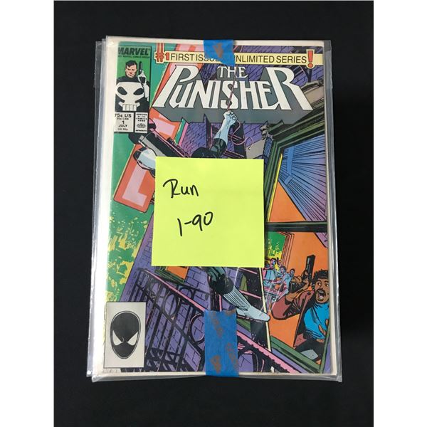 THE PUNISHER #1-90 - MARVEL COMICS