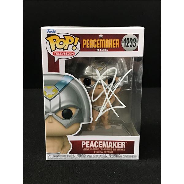 JOHN CENA SIGNED PEACEMAKER FUNKO POP - WWOC COA