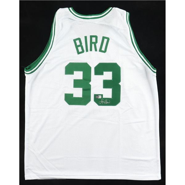 LARRY BIRD SIGNED BOSTON CELTICS JERSEY - BECKETT COA