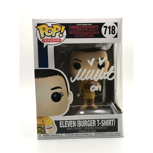 MILLIE BOBBY BROWN SIGNED ELEVEN FUNKO POP - KB COA