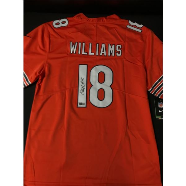 CALEB WILLIAMS SIGNED FOOTBALL JERSEY - ACE COA